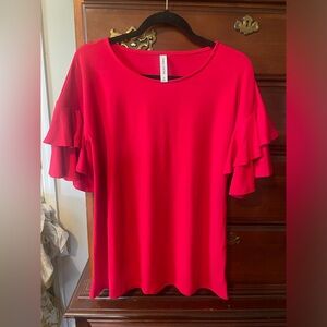 Zenana red top small